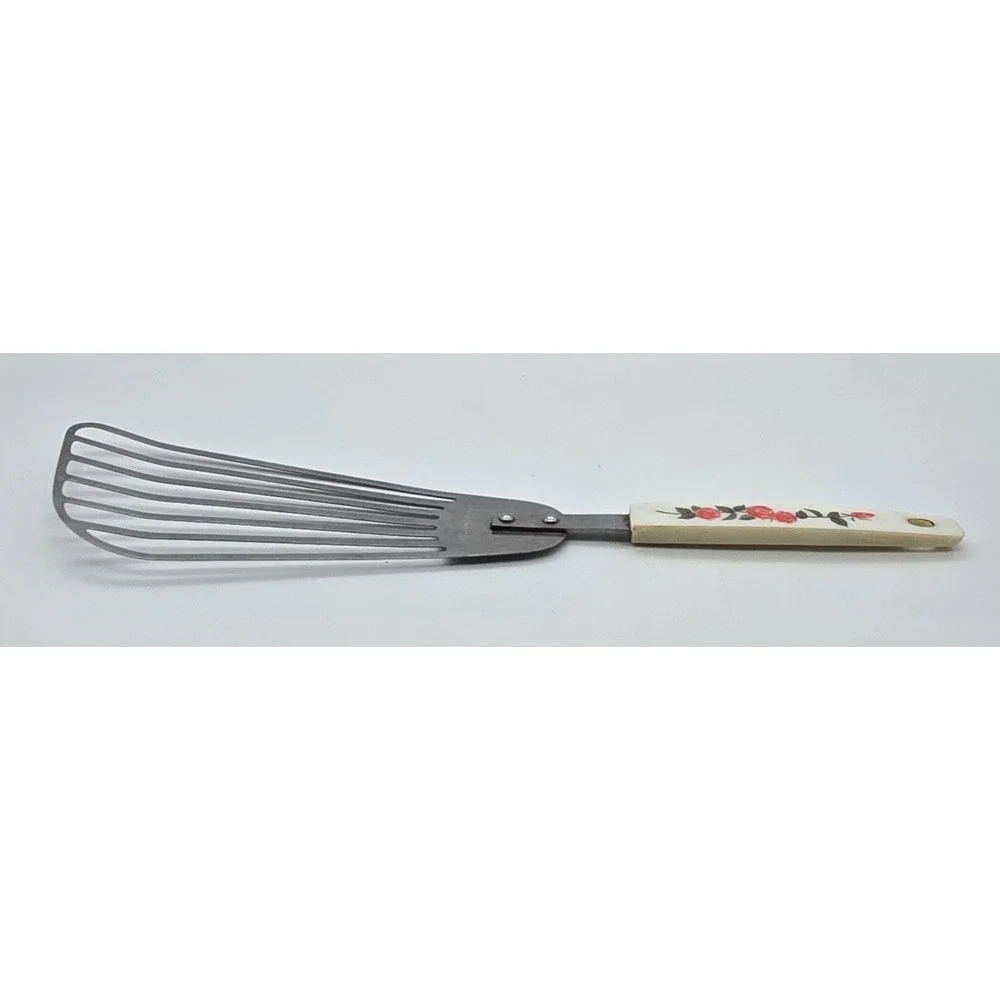 W Mark Stainless Steel Slotted Spatula Turner Silver‎ Kitchen Cooking Utensil